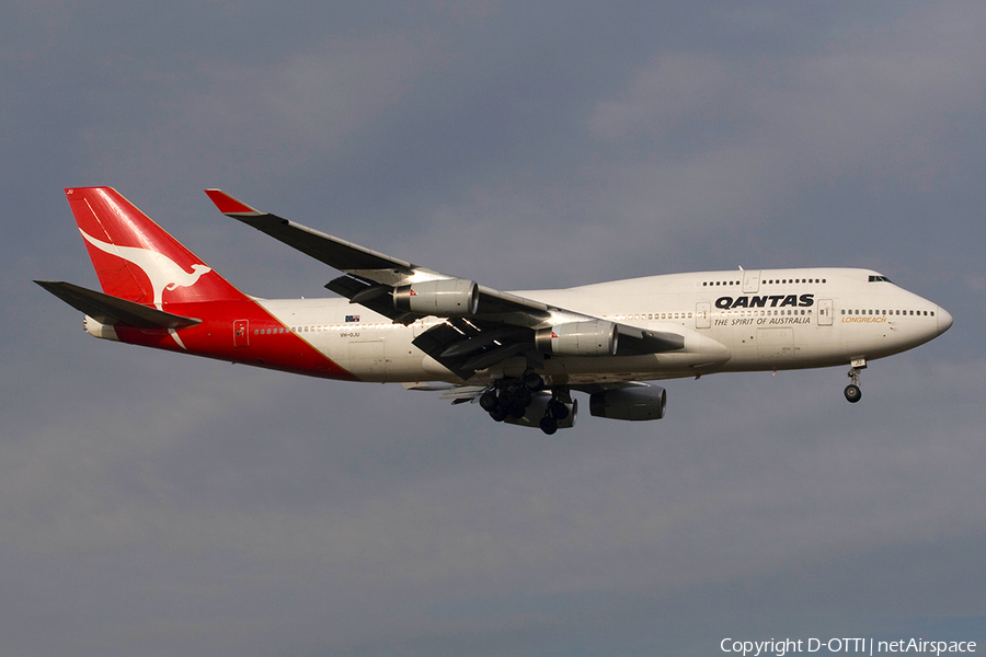 Qantas Boeing 747-438 (VH-OJU) | Photo 271787
