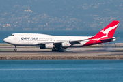 Qantas Boeing 747-438 (VH-OJU) at  San Francisco - International, United States