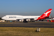 Qantas Boeing 747-438 (VH-OJU) at  Sydney - Kingsford Smith International, Australia
