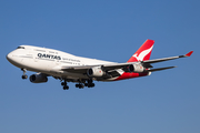 Qantas Boeing 747-438 (VH-OJU) at  Sydney - Kingsford Smith International, Australia