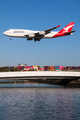 Qantas Boeing 747-438 (VH-OJU) at  Sydney - Kingsford Smith International, Australia