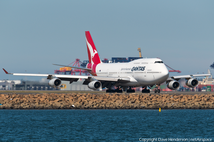 Qantas Boeing 747-438 (VH-OJU) | Photo 97108