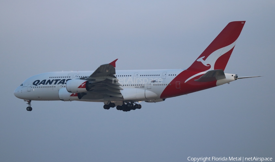 Qantas Airbus A380-842 (VH-OQA) | Photo 408045