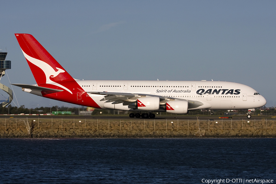 Qantas Airbus A380-842 (VH-OQA) | Photo 280536