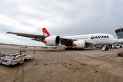 Qantas Airbus A380-842 (VH-OQB) at  Dallas/Ft. Worth - International, United States