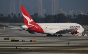 Qantas Airbus A380-842 (VH-OQB) at  Los Angeles - International, United States