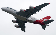 Qantas Airbus A380-842 (VH-OQB) at  London - Heathrow, United Kingdom
