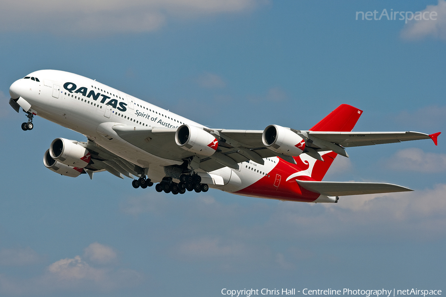 Qantas Airbus A380-842 (VH-OQB) | Photo 53360