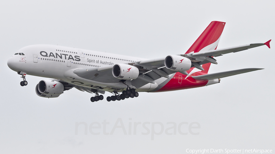 Qantas Airbus A380-842 (VH-OQB) | Photo 309628