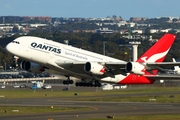 Qantas Airbus A380-842 (VH-OQB) at  Sydney - Kingsford Smith International, Australia