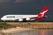 Qantas Airbus A380-842 (VH-OQB) at  Sydney - Kingsford Smith International, Australia