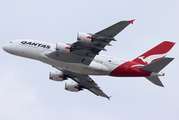 Qantas Airbus A380-842 (VH-OQC) at  Dubai - International, United Arab Emirates