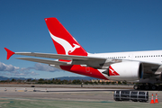 Qantas Airbus A380-842 (VH-OQC) at  Los Angeles - International, United States