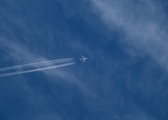 Qantas Airbus A380-842 (VH-OQC) at  West Texas, United States