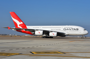 Qantas Airbus A380-842 (VH-OQD) at  Dallas/Ft. Worth - International, United States
