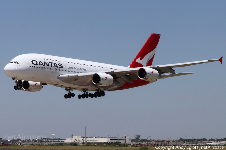 Qantas Airbus A380-842 (VH-OQD) | Photo 339105