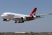 Qantas Airbus A380-842 (VH-OQD) at  Dallas/Ft. Worth - International, United States