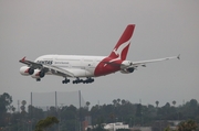 Qantas Airbus A380-842 (VH-OQD) at  Los Angeles - International, United States