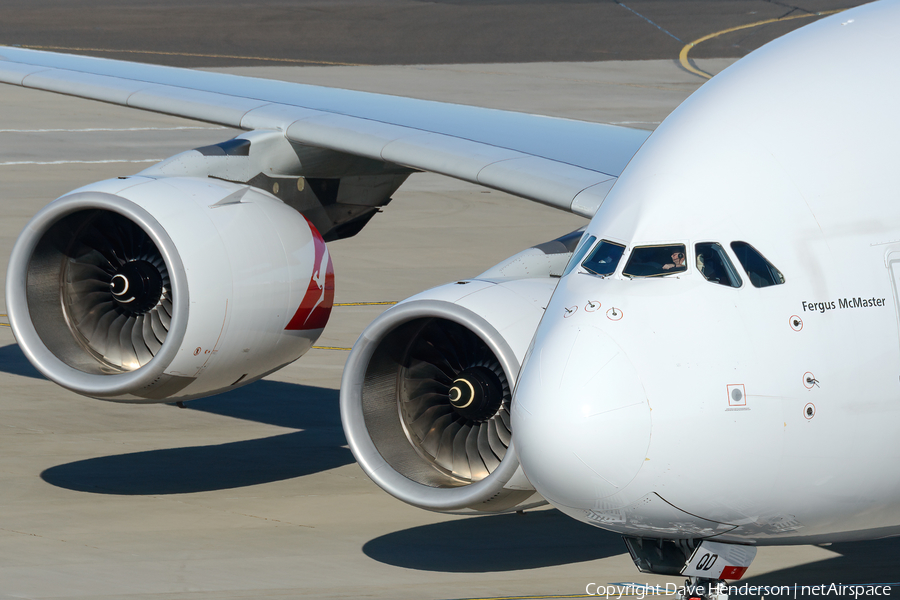 Qantas Airbus A380-842 (VH-OQD) | Photo 466634