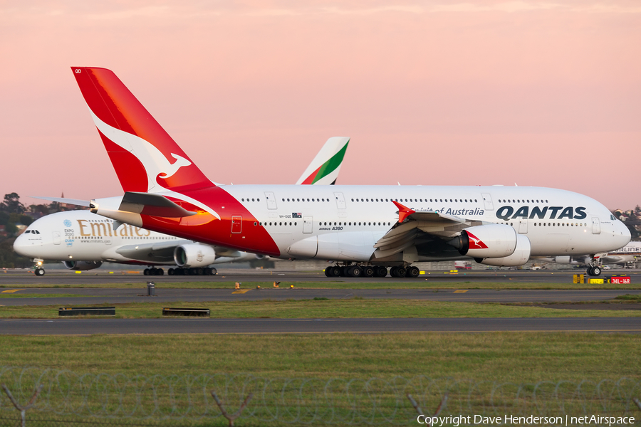 Qantas Airbus A380-842 (VH-OQD) | Photo 95354