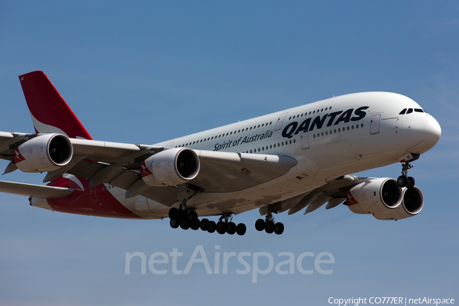 Qantas Airbus A380-842 (VH-OQE) | Photo 231582