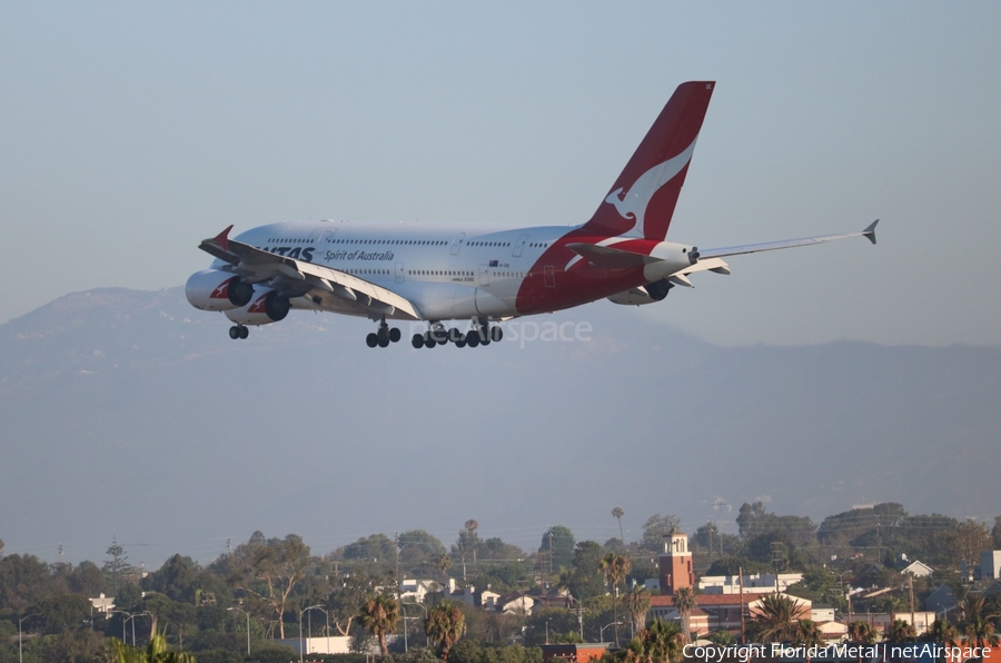 Qantas Airbus A380-842 (VH-OQE) | Photo 408048