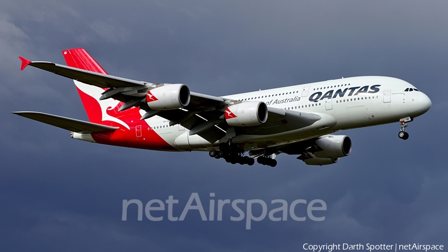 Qantas Airbus A380-842 (VH-OQE) | Photo 182450