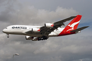 Qantas Airbus A380-842 (VH-OQE) at  London - Heathrow, United Kingdom
