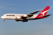 Qantas Airbus A380-842 (VH-OQE) at  London - Heathrow, United Kingdom