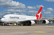 Qantas Airbus A380-842 (VH-OQF) at  Dallas/Ft. Worth - International, United States