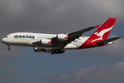 Qantas Airbus A380-842 (VH-OQF) at  Los Angeles - International, United States
