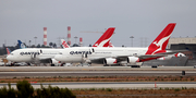 Qantas Airbus A380-842 (VH-OQF) at  Los Angeles - International, United States