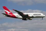 Qantas Airbus A380-842 (VH-OQF) at  London - Heathrow, United Kingdom