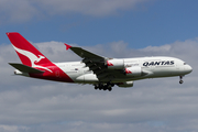 Qantas Airbus A380-842 (VH-OQF) at  London - Heathrow, United Kingdom