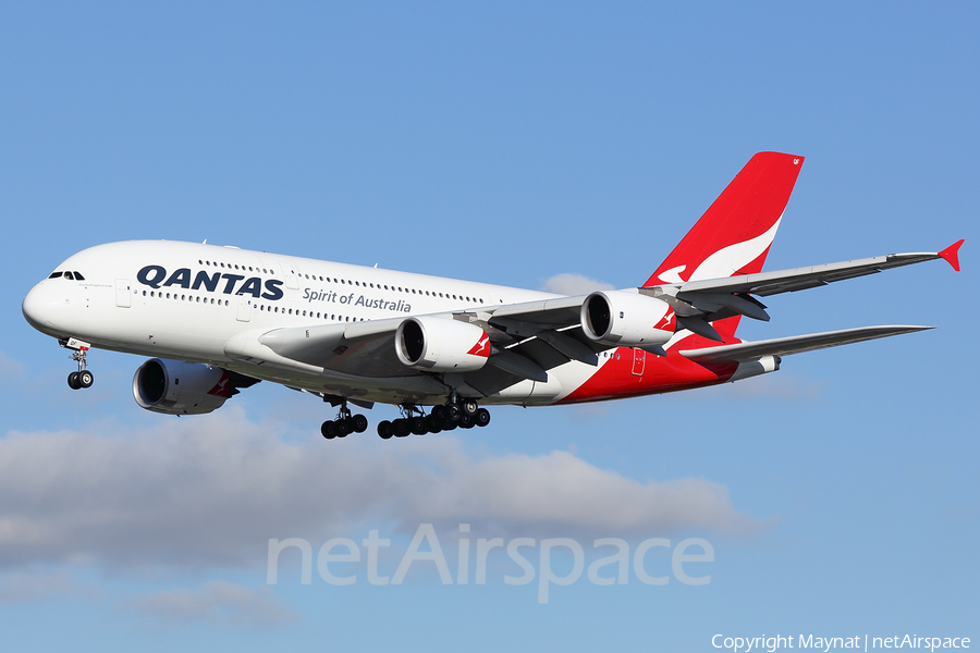 Qantas Airbus A380-842 (VH-OQF) | Photo 233022