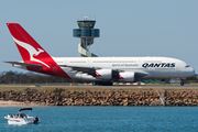 Qantas Airbus A380-842 (VH-OQF) at  Sydney - Kingsford Smith International, Australia