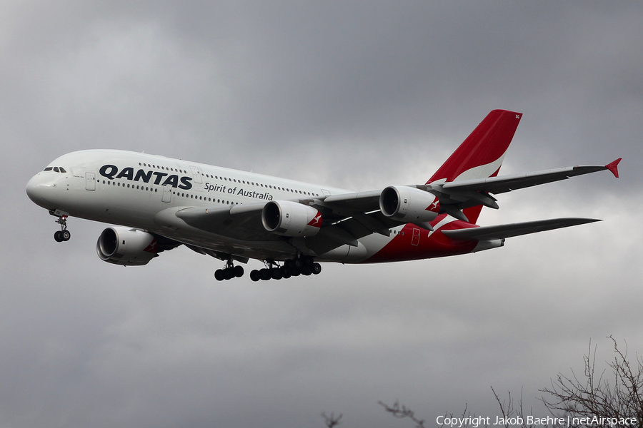Qantas Airbus A380-842 (VH-OQG) | Photo 148864