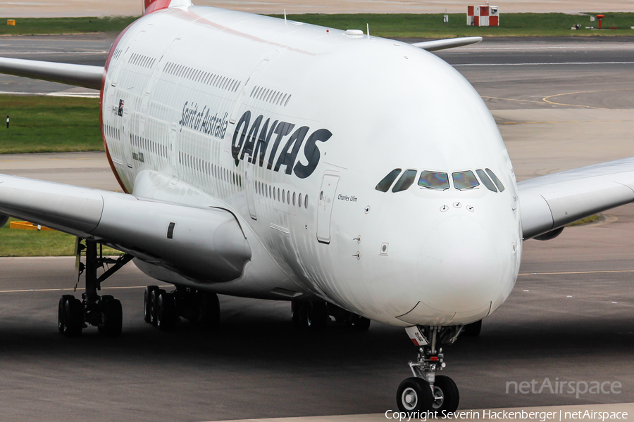 Qantas Airbus A380-842 (VH-OQG) | Photo 205197