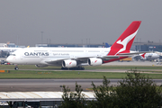 Qantas Airbus A380-842 (VH-OQG) at  London - Heathrow, United Kingdom