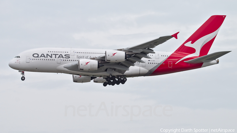 Qantas Airbus A380-842 (VH-OQG) | Photo 309630