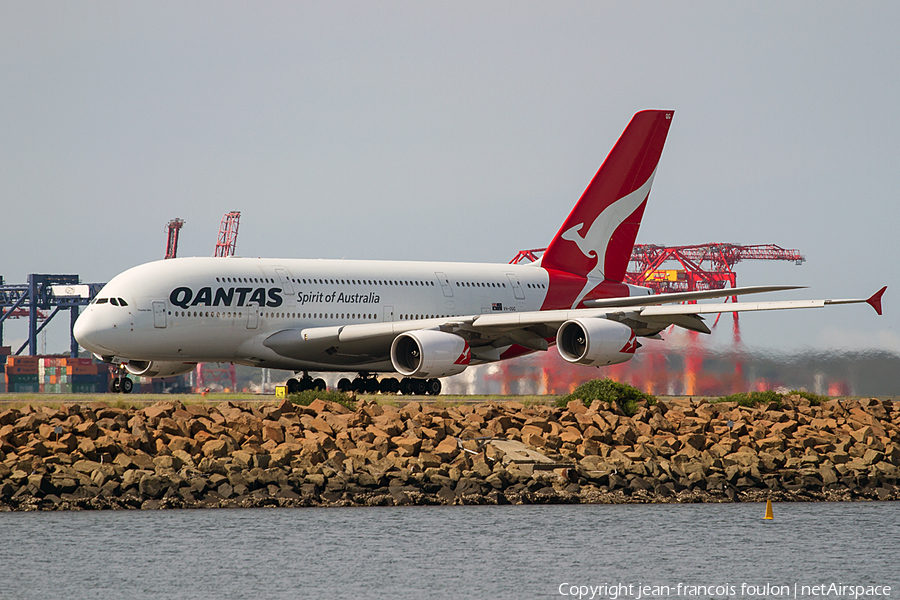 Qantas Airbus A380-842 (VH-OQG) | Photo 150907