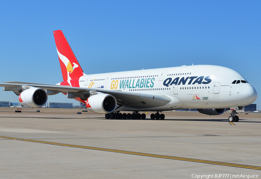 Qantas Airbus A380-842 (VH-OQH) | Photo 193057