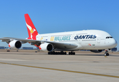 Qantas Airbus A380-842 (VH-OQH) at  Dallas/Ft. Worth - International, United States