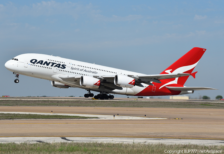 Qantas Airbus A380-842 (VH-OQH) | Photo 378771