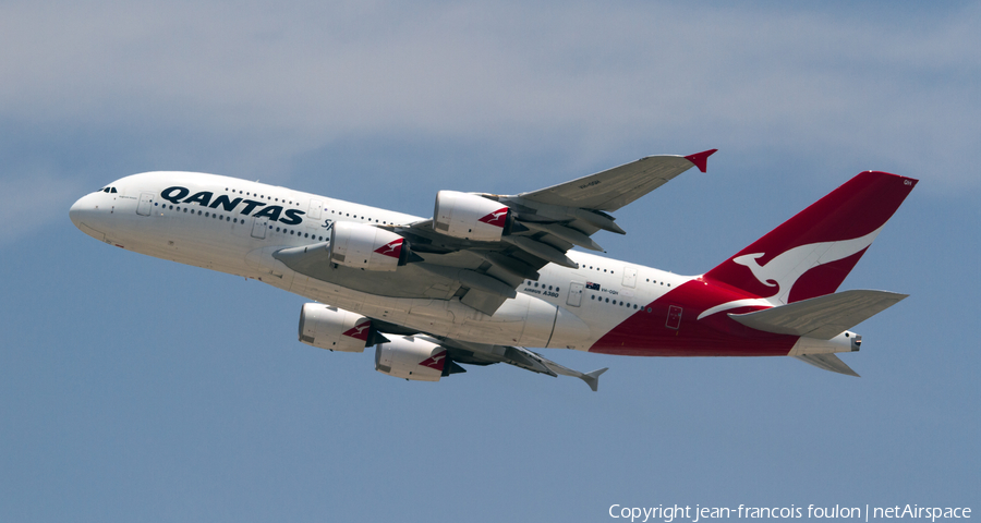 Qantas Airbus A380-842 (VH-OQH) | Photo 54335