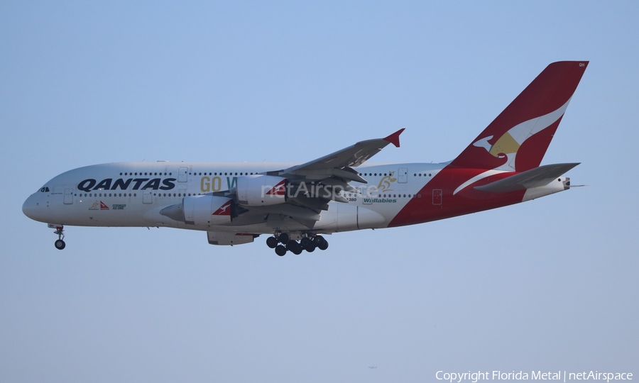 Qantas Airbus A380-842 (VH-OQH) | Photo 408050