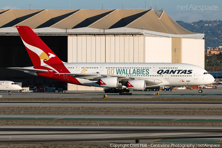 Qantas Airbus A380-842 (VH-OQH) | Photo 93309