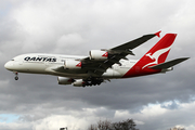 Qantas Airbus A380-842 (VH-OQH) at  London - Heathrow, United Kingdom