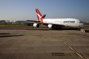 Qantas Airbus A380-842 (VH-OQH) at  London - Heathrow, United Kingdom