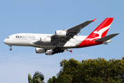 Qantas Airbus A380-842 (VH-OQH) at  Singapore - Changi, Singapore
